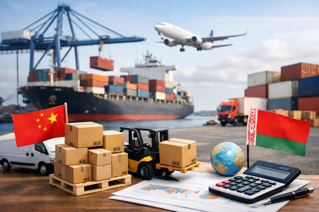 Сборный груз из Китая в Беларусь